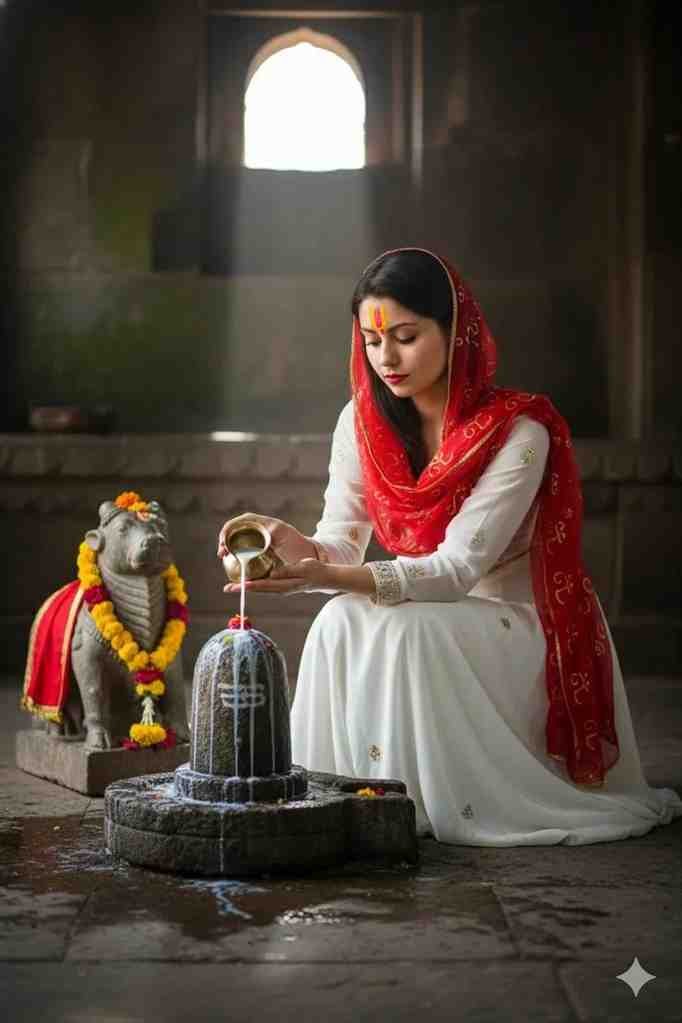 Shivaratri Ai Photo Editing Prompt girl