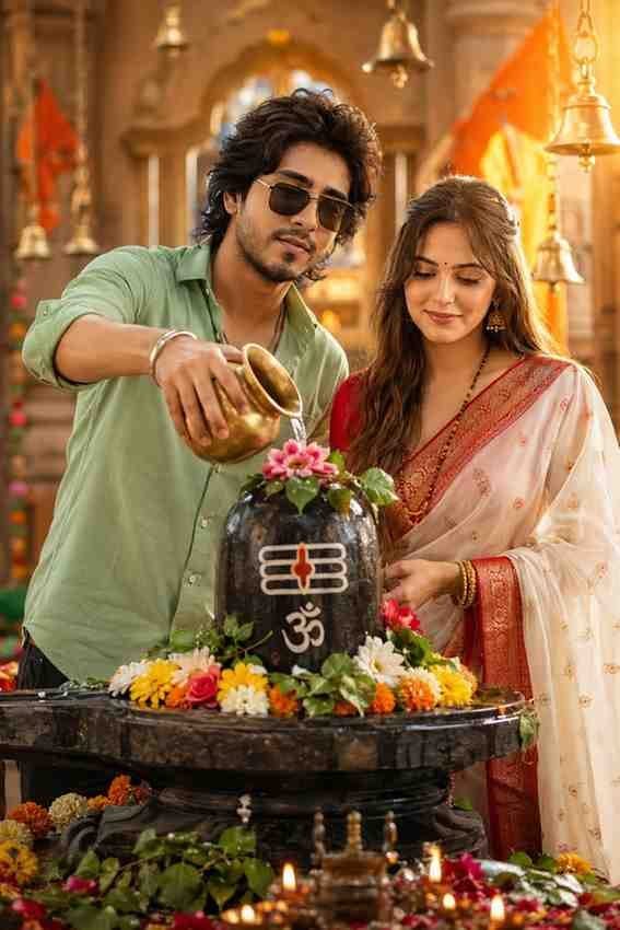 mahadev ai photo editing prompt couple