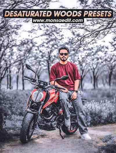 Desaturated Woods Lightroom Presets Photo Editing