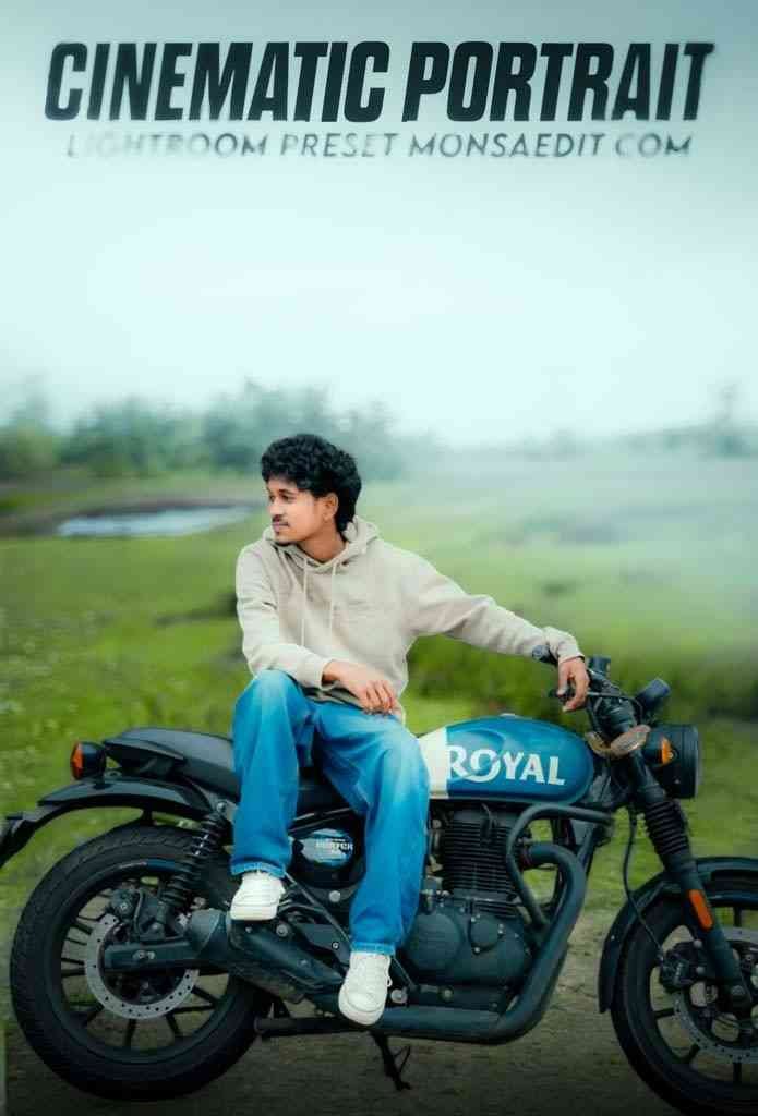 cinematic portrait photo editing lightroom preset