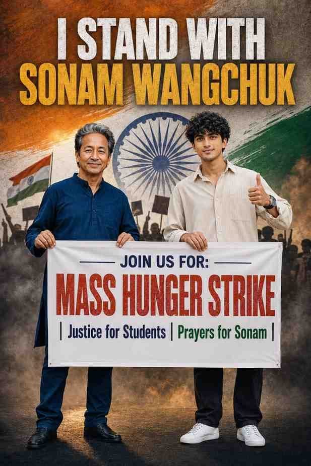 Sonam Wangchuk AI Image Prompt