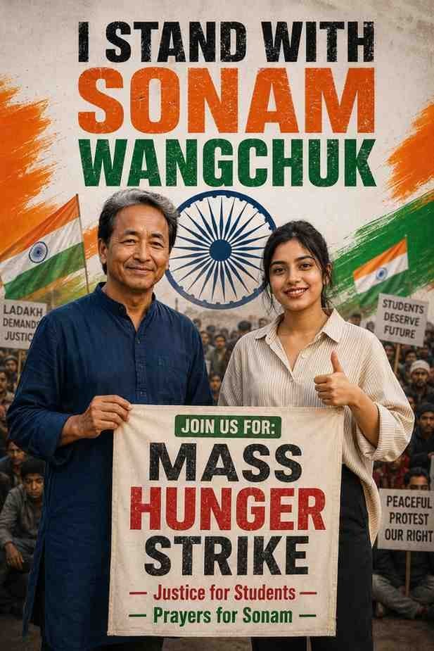 Sonam Wangchuk AI PHOTO EDITING Prompt