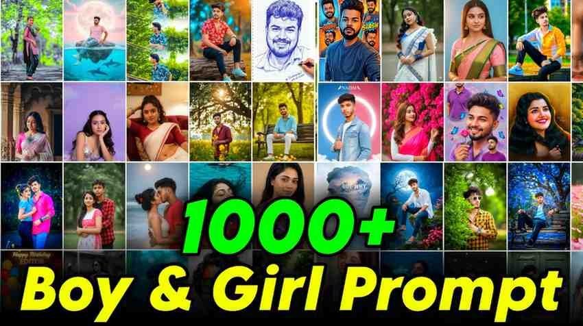 Gemini Ai Photo Prompt Copy Paste Trending Boy and Girl