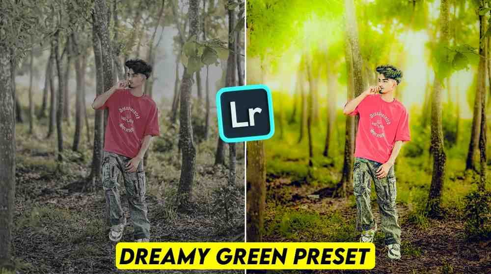 Dreamy Green Lightroom Preset