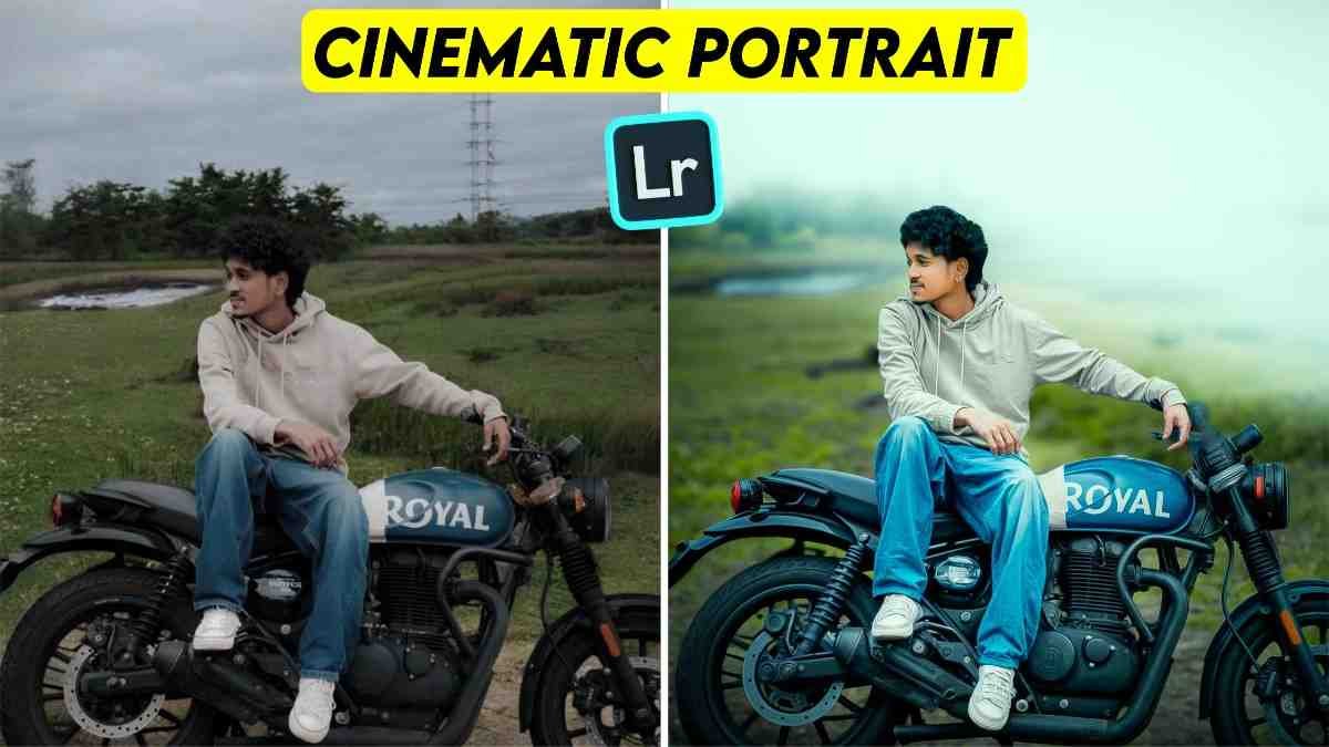 cinematic portrait photo editing lightroom presets