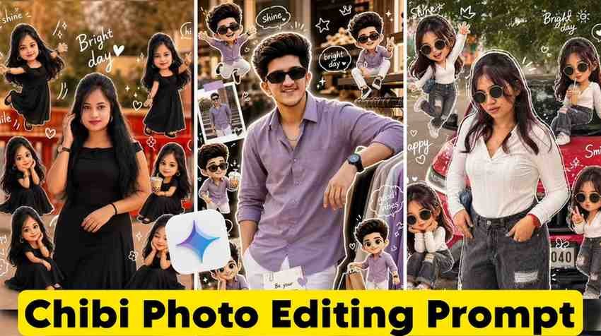 Chibi Cartoon Style Ai Photo Editing Prompts