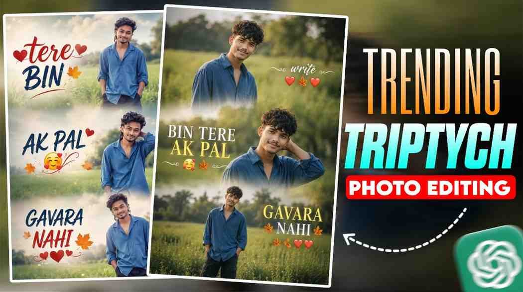 Trending Typography Photo Editing Prompt