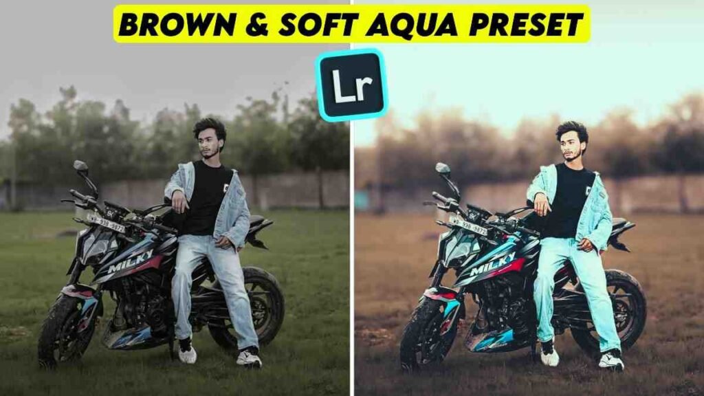 Brown And Soft Aqua Lightroom Presets