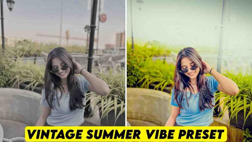Vintage Summer Vibe Cinematic Presets for Lightroom