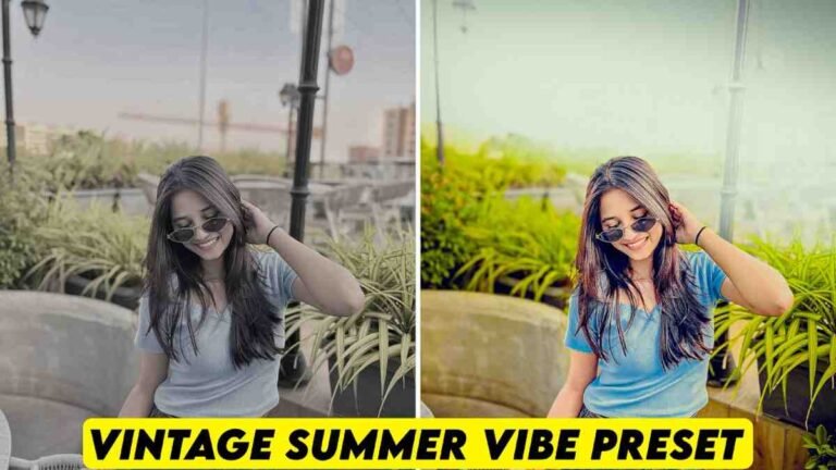 Vintage Summer Vibe Cinematic Presets for Lightroom