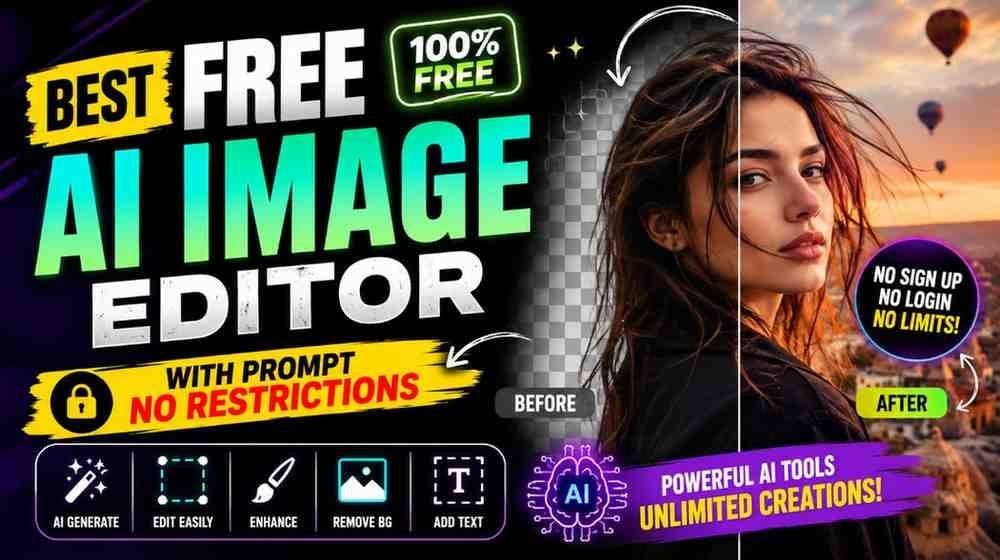 AI Image Editor With Prompt No Restrictions